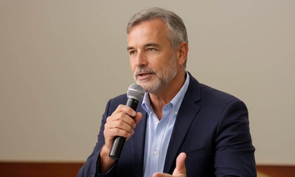 Guilherme Aguilar Cunha analisando dados de campanha estadual no Mato Grosso do Sul