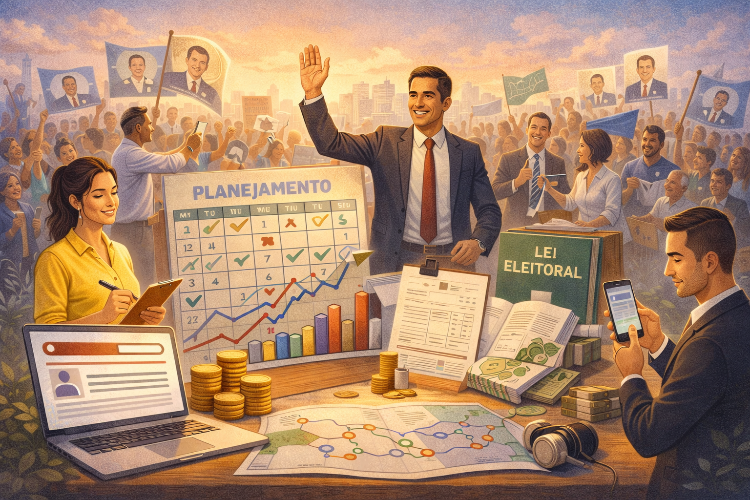 Como Montar uma Campanha Política do Zero